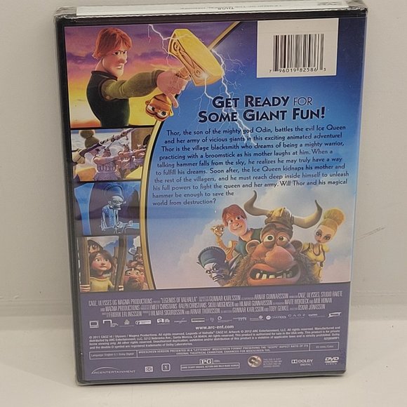 Thor Legend of the Magical Hammer - New - Sealed - DVD - Picture 2 of 3